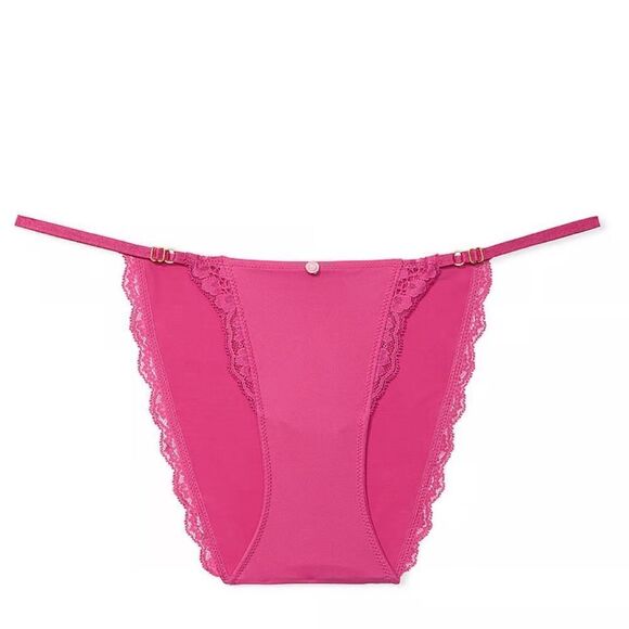 DREAM ANGELS
Lace-Trim Adjustable String Bikini Panty- Size MEDIUM - Picture 5 of 5